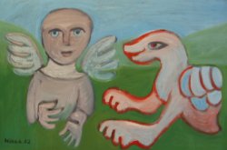 Angel and Angel Bird