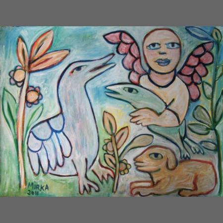 Angel in the Garden