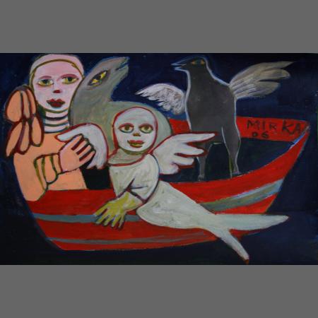 Angels in the boat