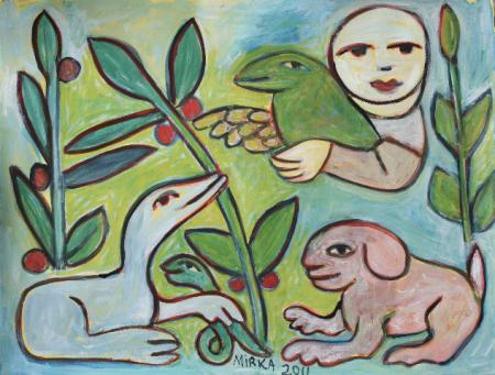 Gathering Cherries