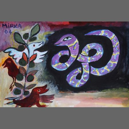 Purple serpent