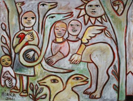 Red Bird and Friends