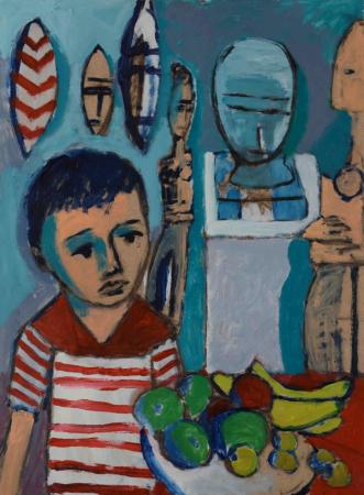 Boy with Objects 4